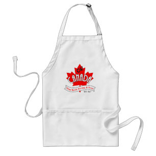 Oh Canada! True North Strong and Free Standard Apron