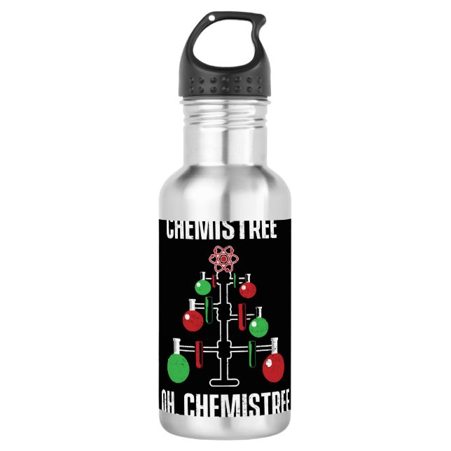 Oh Chemist Tree Chemistree Pun Science 710 Ml Water Bottle (Front)