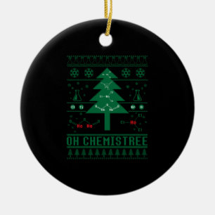 OH CHEMISTREE CERAMIC TREE DECORATION