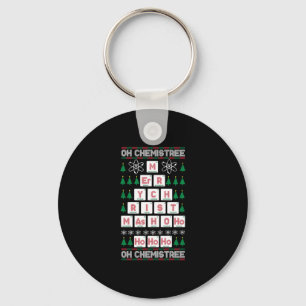oh chemistree Chemist Science Christmas Key Ring