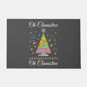 Oh Chemistree Colorful Periodic Table Elements Che Doormat