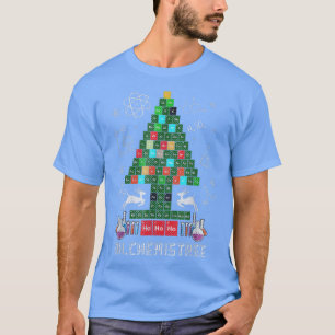 Oh Chemistree Funny Science Christmas Tree Chemist T-Shirt