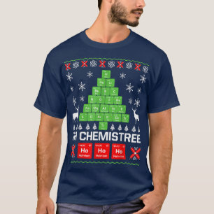 Oh Chemistree Ugly Christmas Sweater Funny Chemist