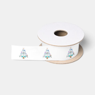 Oh Chemistry, Oh Chemist Tree Satin Ribbon