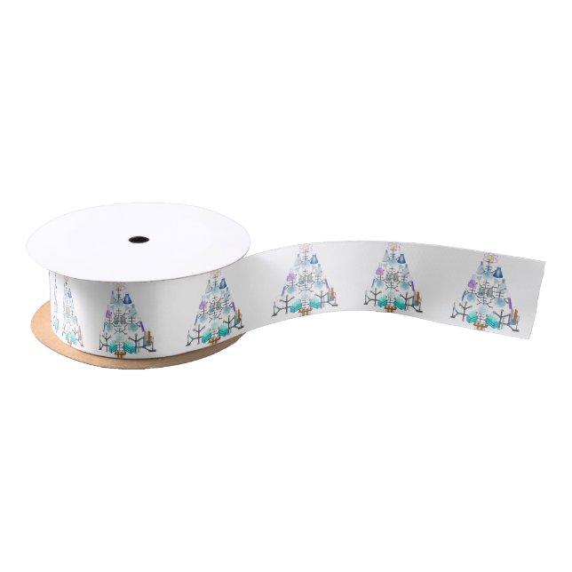 Oh Chemistry, Oh Chemist Tree Satin Ribbon (Spool)