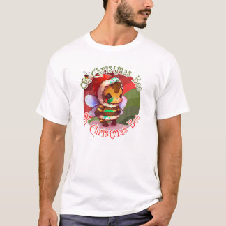  Oh Christmas Bee Cute Kawaii Xmas Bee Christmas T T-Shirt