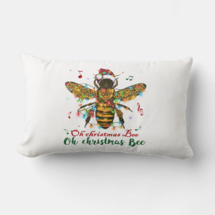Oh Christmas Bee Oh Christmas Bee Light Lumbar Cushion