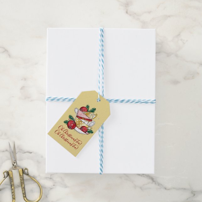 Oh Christmas Tea! Gift Tags (With Twine)