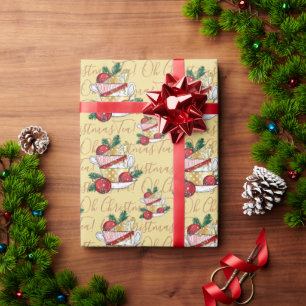 Oh Christmas Tea! Wrapping Paper