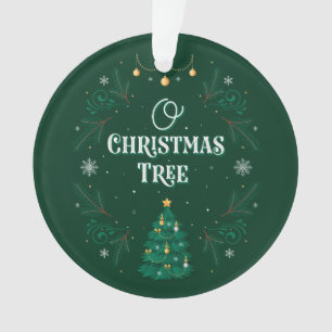 Oh Christmas Tree Acrylic Ornament