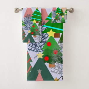 Oh Christmas Tree! Bath Towel Set