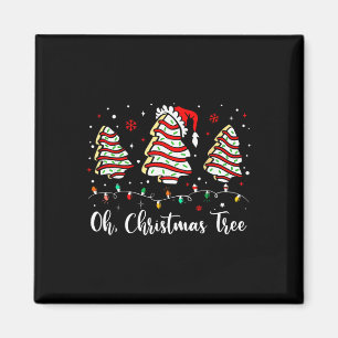 Oh Christmas Tree Cakes Debbie Becky Jen Cake Love Magnet