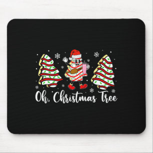 Oh Christmas Tree Cakes Debbie Becky Jen Cake Love Mouse Pad