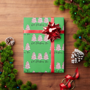 Oh Christmas Tree Little Debbie Cakes Gift Wrap