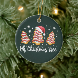 Oh, Christmas Tree Merry Christmas Debbie Cookie Ceramic Tree Decoration