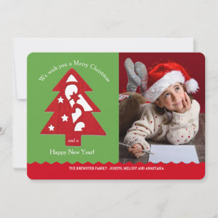 Oh Christmas Tree Photo Holiday Card