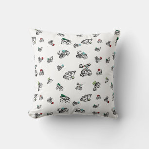Oh Christmas Trucks Cushion