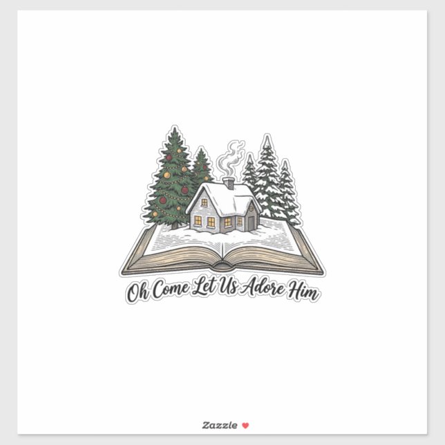 Oh Come Let Us Adore Him Christmas Book Design_1 (Sheet)