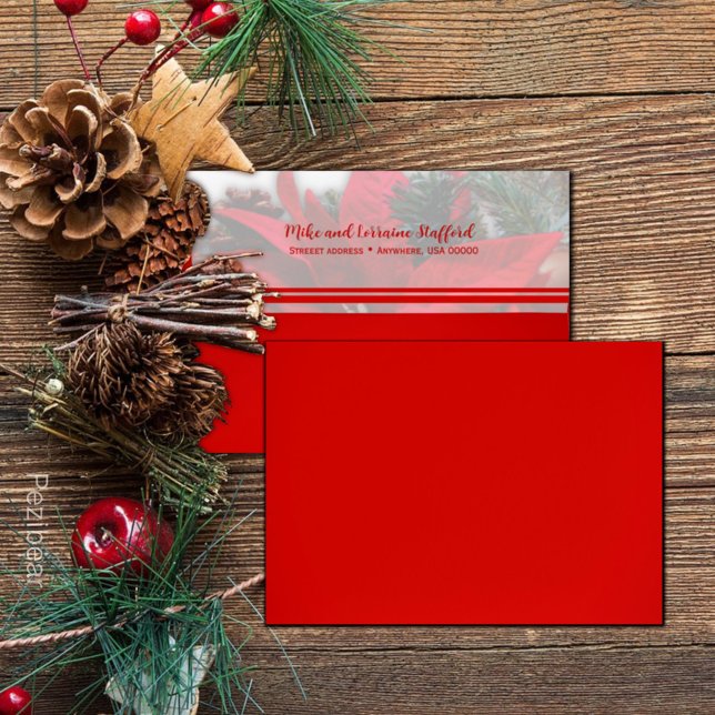 Oh Come Let Us Adore Him Floral Holiday Envelope (Creator Uploaded)