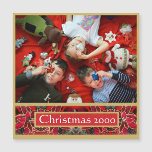 Oh Come Let Us Christmas Magnet