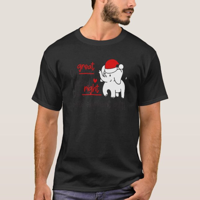 Oh Crap I picked The Wrong White Elephant   Great  T-Shirt (Front)