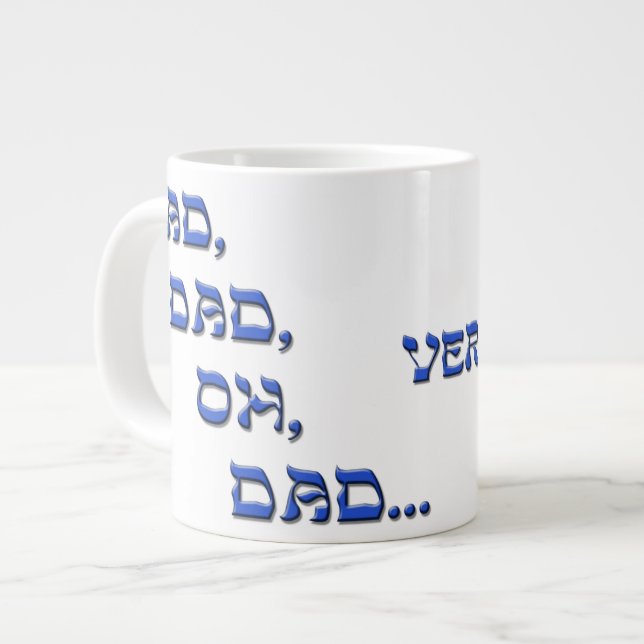 Oh, Dad... Large Coffee Mug (Front Left)