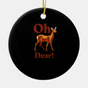 Oh Dear Trendy Clean Design Ceramic Tree Decoration