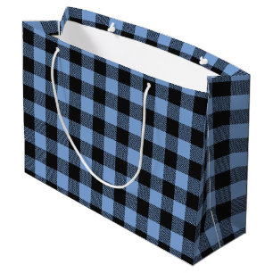 Oh Deer Baby SHower Blue Boy Large Gift Bag