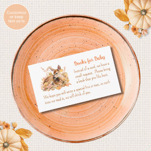 Oh Deer Baby Shower Enclosure Cards Books for Baby