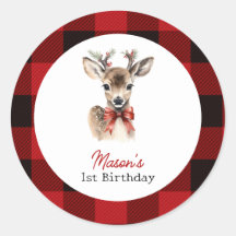 Oh Deer Christmas Deer Birthday