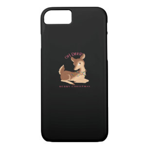 Oh Deer Christmas Modern Design Case-Mate iPhone Case