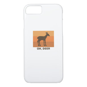 Oh Deer Classic Simple Design Case-Mate iPhone Case