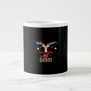 Oh Deer Classic Vibe Large Coffee Mug