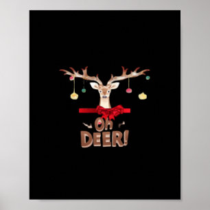 Oh Deer Classic Vibe Poster