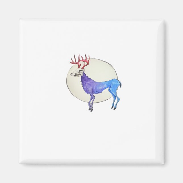Oh Deer Clean Graphic Style  Magnet (Front)