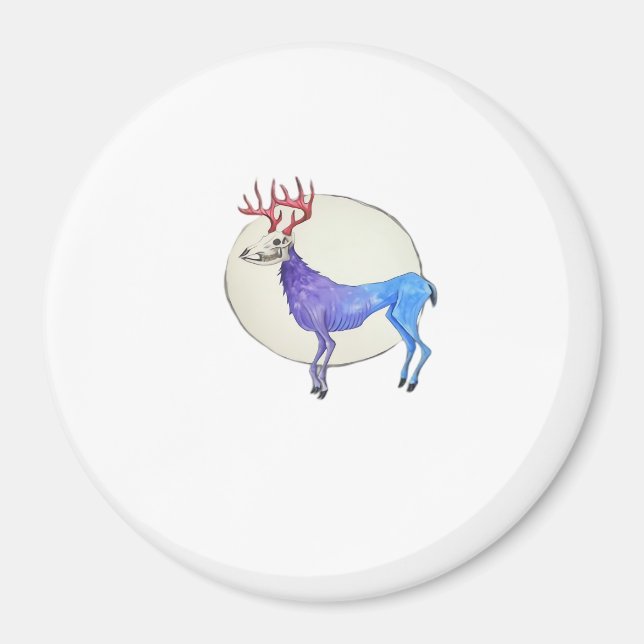 Oh Deer Clean Graphic Style  Magnet (Front)