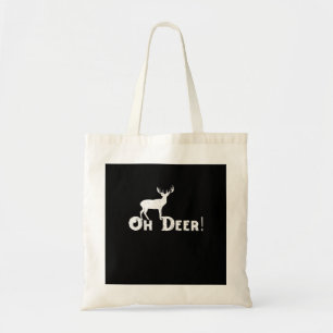 Oh Deer Clean Graphic Style Tote Bag