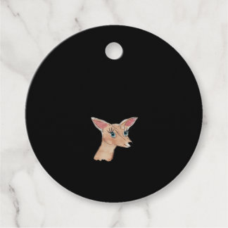 Oh Deer Clean Modern Favour Tags