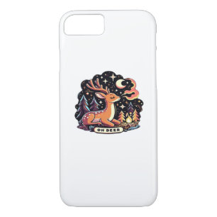 Oh Deer Contemporary Graphic Vibe Case-Mate iPhone Case