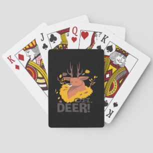 Oh Deer Creative Design Playing Cards