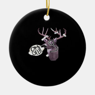 Oh Deer Creative Signature Design Ceramic Tree Decoration