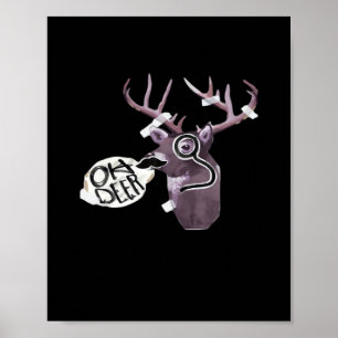 Oh Deer Creative Signature Design Poster