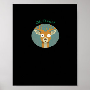 Oh Deer Creative Style Poster