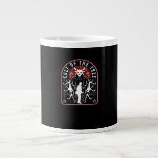 Oh Deer Cult Of The Tree Artistic Style Large Coffee Mug