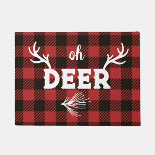 "Oh Deer"  Doormat