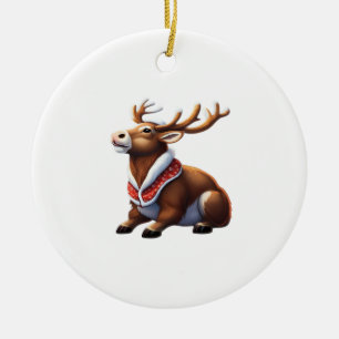 Oh Deer Energetic Modern Design Ceramic Tree Decoration