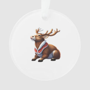 Oh Deer Energetic Modern Design Ornament