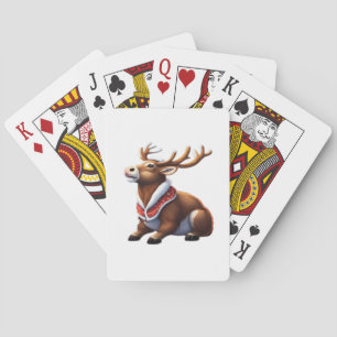 Oh Deer Energetic Modern Design Playing Cards