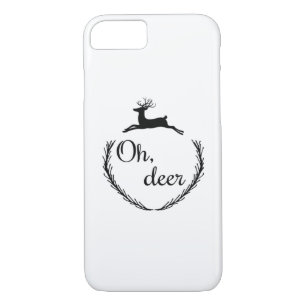 Oh Deer Funny Style Design Case-Mate iPhone Case