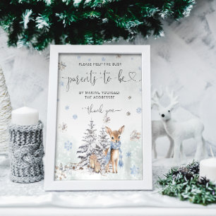 Oh Deer Help the Busy Parents Address an Envelope Poster